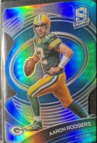 Aaron Rodgers [Blue Die Cut] #122