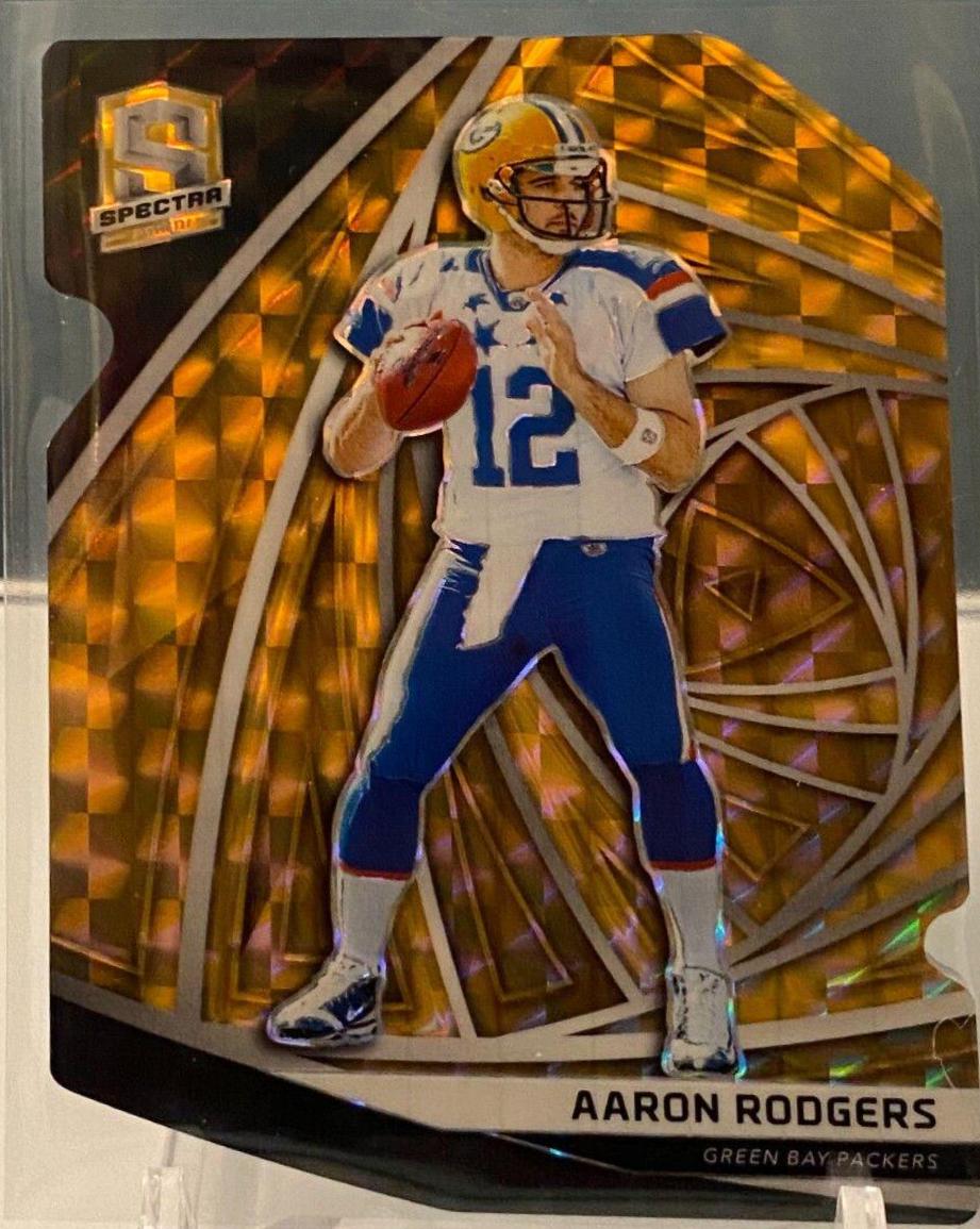 Aaron Rodgers [Orange Die Cut] #122