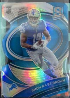Amon Ra St. Brown [Blue Die Cut] #169