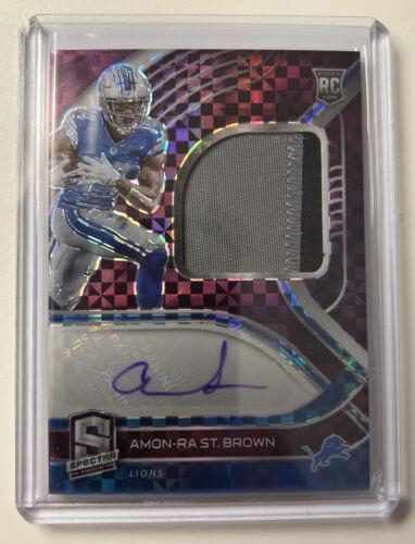 Amon Ra St. Brown [Patch Autograph] #231