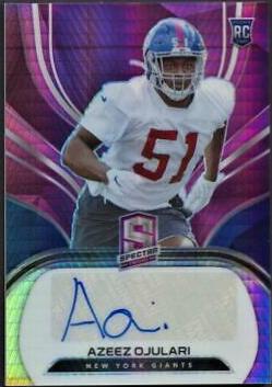 Azeez Ojulari [Autograph Neon Pink] #244