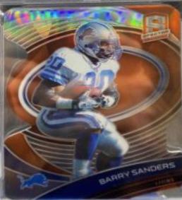 Barry Sanders [Orange Die Cut] #106