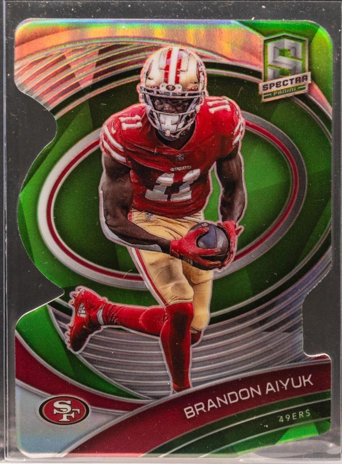 Brandon Aiyuk [Green Die Cut] #88