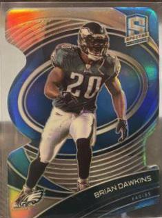 Brian Dawkins [Blue Die Cut] #111