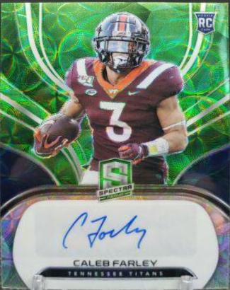 Caleb Farley [Autograph Neon Green] #245