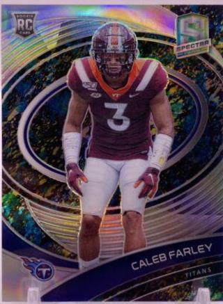 Caleb Farley [Autograph Neon Splatter] #245