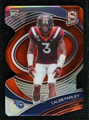 Caleb Farley [Orange Die Cut] #190