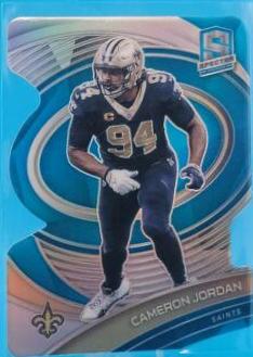 Cameron Jordan [Blue Die Cut] #72