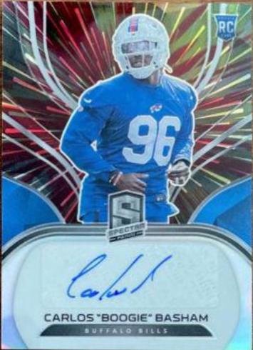 Carlos 'Boogie' Basham [Autograph Hyper] #246