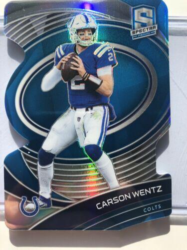Carson Wentz [Blue Die Cut] #36