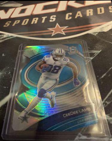 CeeDee Lamb [Blue Die Cut] #28