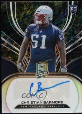 Christian Barmore [Autograph Neon Splatter] #248