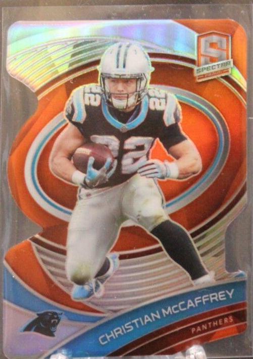 Christian McCaffrey [Orange Die Cut] #133