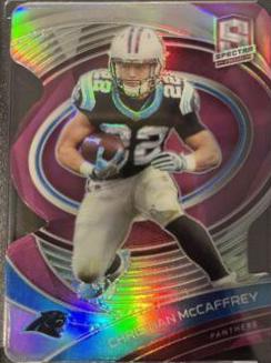 Christian McCaffrey [Pink Die Cut] #133