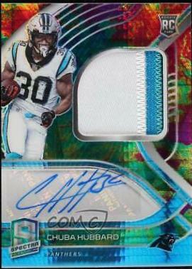 Chuba Hubbard [Patch Autograph Celestial] #219
