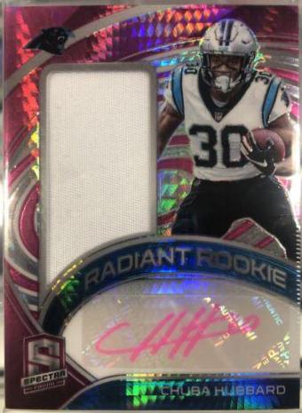 Chuba Hubbard [Patch Autograph Hyper] #219