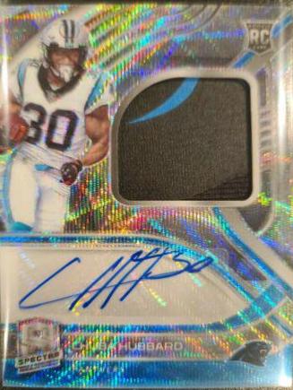 Chuba Hubbard [Patch Autograph Wave] #219