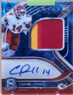 Cornell Powell [Patch Autograph Neon Blue] #238
