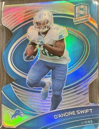 D'Andre Swift [Green Die Cut] #34