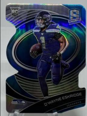D'Wayne Eskridge [Blue Die Cut] #161