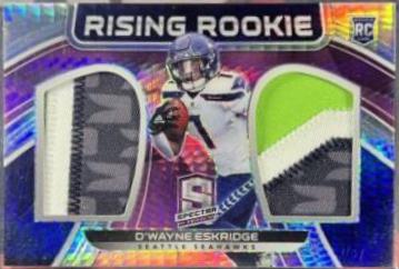 D'Wayne Eskridge [Patch Autograph Neon Pink] #226