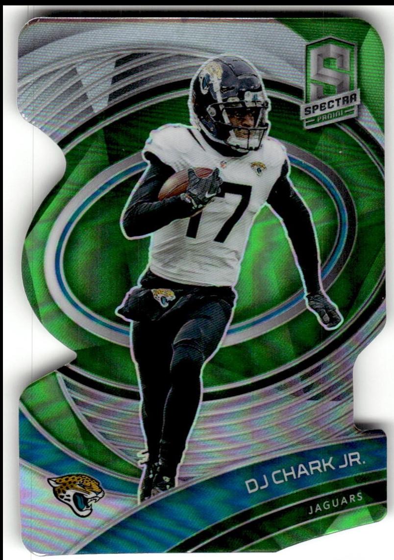 DJ Chark Jr. [Green Die Cut] #45