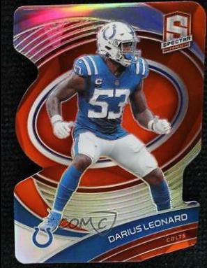 Darius Leonard [Orange Die Cut] #38