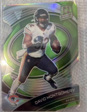 David Montgomery [Green Die Cut] #16