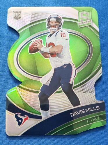 Davis Mills [Green Die Cut] #158