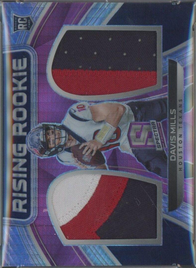 Davis Mills [Patch Autograph Neon Pink] #223