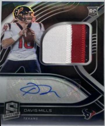 Davis Mills [Patch Autograph] #223