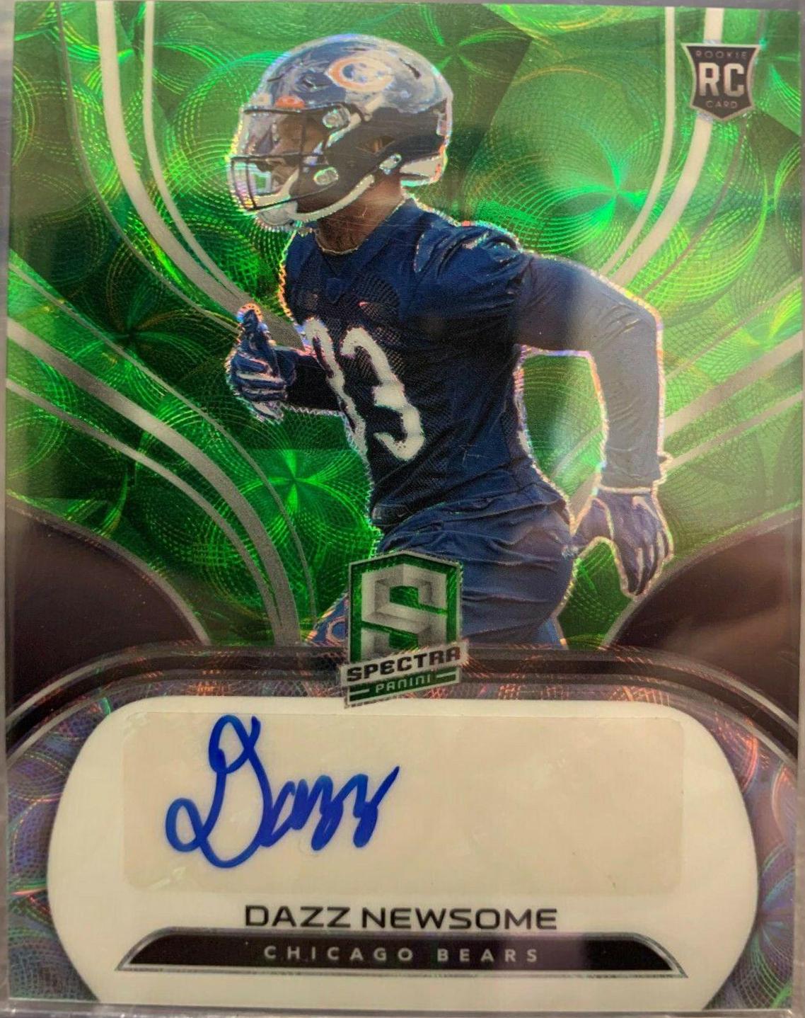 Dazz Newsome [Autograph Neon Green] #250