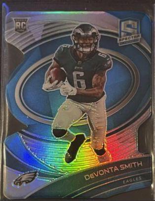 DeVonta Smith [Blue Die Cut] #146