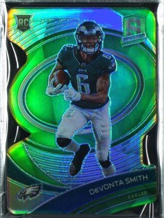 DeVonta Smith [Green Die Cut] #146