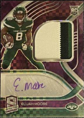 Elijah Moore [Patch Autograph Neon Purple] #221
