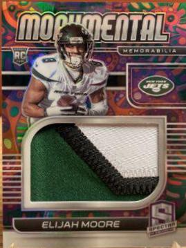Elijah Moore [Patch Autograph Psychedelic] #221