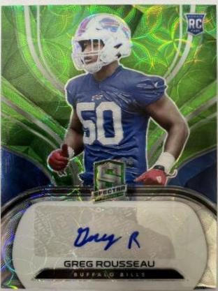 Greg Rousseau [Autograph Neon Green] #256