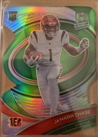 Ja'Marr Chase [Green Die Cut] #147
