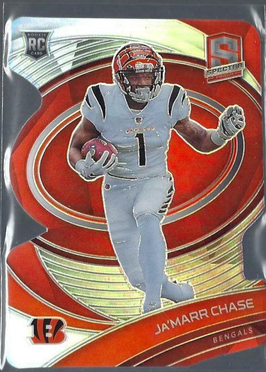 Ja'Marr Chase [Orange Die Cut] #147