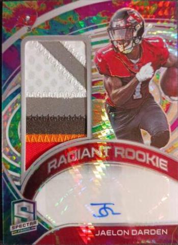 Jaelon Darden [Patch Autograph Celestial] #237