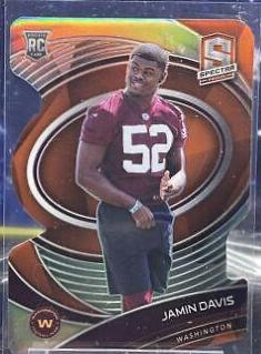 Jamin Davis [Orange Die Cut] #188