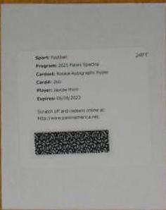 Jaycee Horn [Autograph Hyper] #260