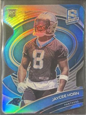 Jaycee Horn [Blue Die Cut] #183