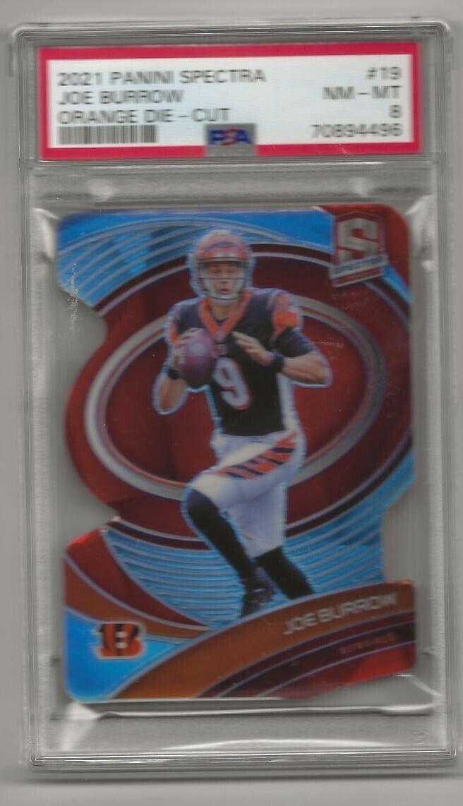 Joe Burrow [Orange Die Cut] #19