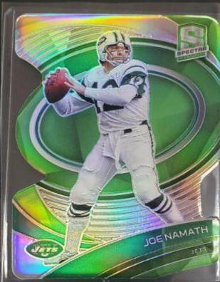 Joe Namath [Green Die Cut] #103