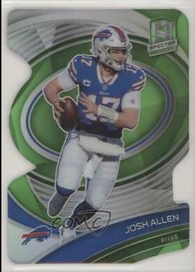 Josh Allen [Green Die Cut] #10