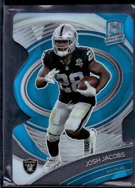 Josh Jacobs [Blue Die Cut] #59
