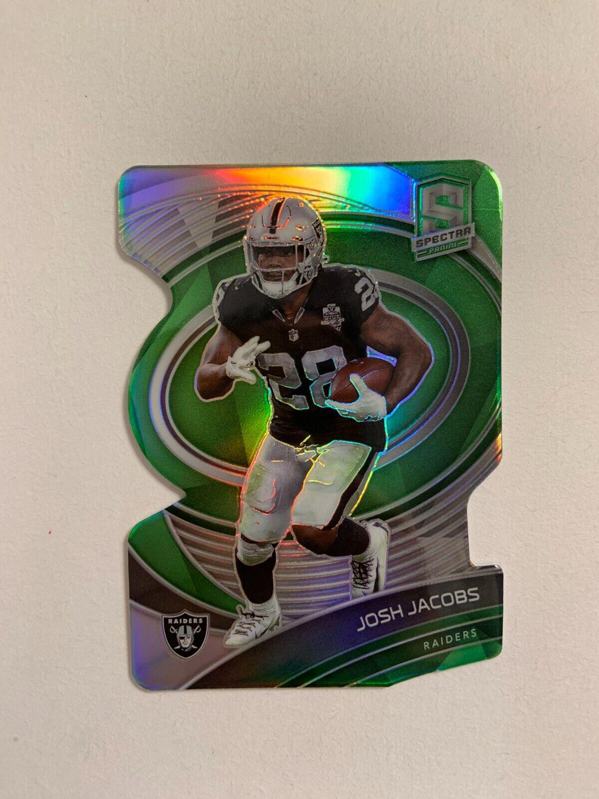 Josh Jacobs [Green Die Cut] #59