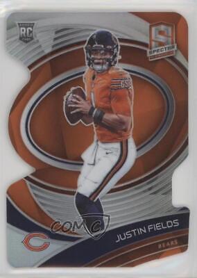 Justin Fields [Orange Die Cut] #138