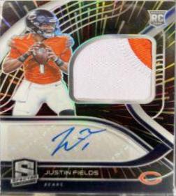 Justin Fields [Patch Autograph Hyper] #203